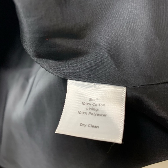 TALBOTS Black & White Check One Button Jacket 8 - Picture 7 of 8